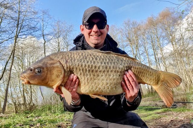 A great 20lb Ghosty from Pond 1